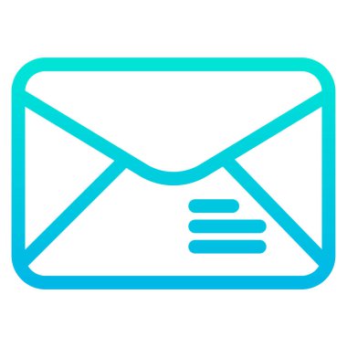 posta simgesi, vektör illüstrasyonu