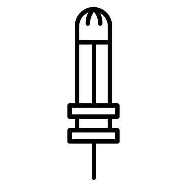 Tampon grafiğinin vektör çizimi