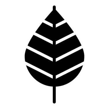 yaprak web simge vektör çizim