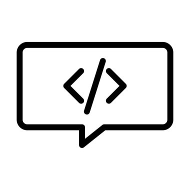 Kodlama konsepti. Basit resimleme