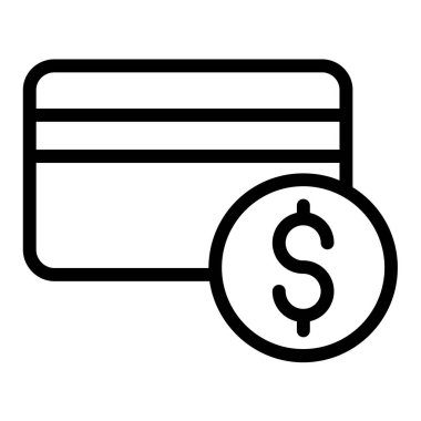 Kredi kartıyla. Basit tasarım