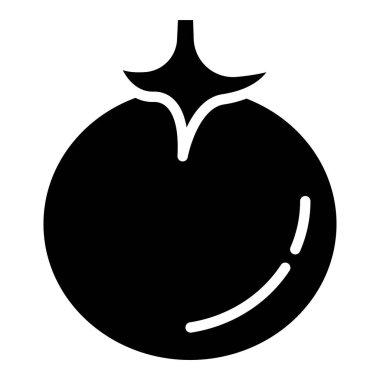 Taze domates. Basit vektör illüstrasyonu