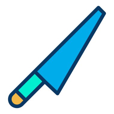 Bıçak. Web simgesi basit illüstrasyon