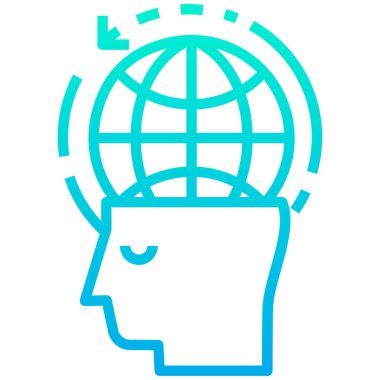 Beyaz arkaplan üzerindeki basit hacker vektör resimleme