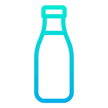 Şişe. Web simgesi basit illüstrasyon