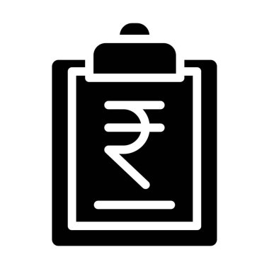Rupiler, Hint para biriminin vektör çizimi, Hint rupisi. 