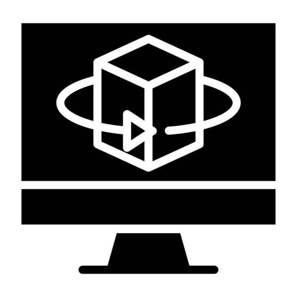 Web simgesini basit illüstrasyonla izle