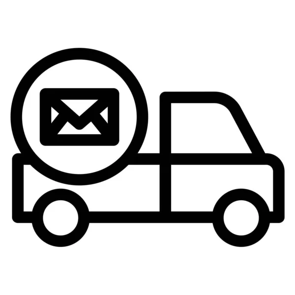 Mail Icon Vector Illustration — Stock Vector