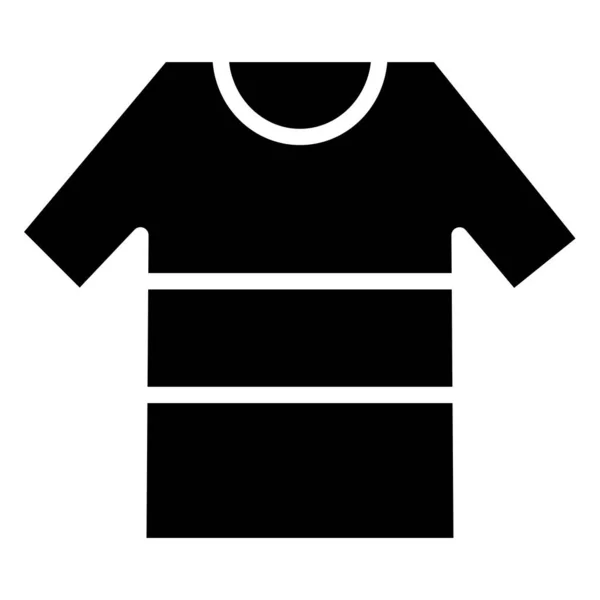 Camisa Icono Vector Simple Sobre Fondo Blanco — Vector de stock