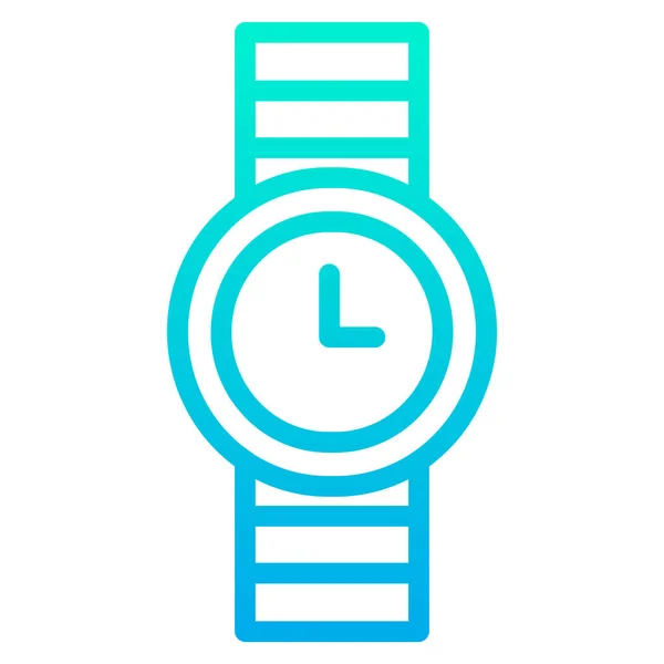 Simple Smartwatch Icono Vector Ilustración — Vector de stock