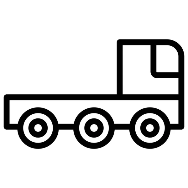 Transportation Web Icon Vector Illustration — Stock Vector