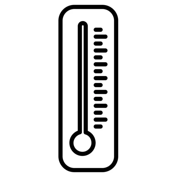 Термометр Веб Іконка Векторні Ілюстрації — стоковий вектор