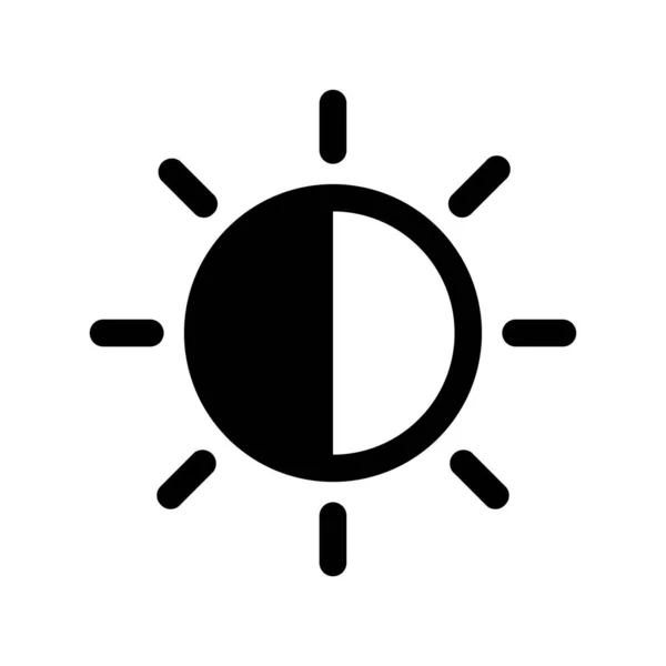 Sun Icon矢量图解 — 图库矢量图片