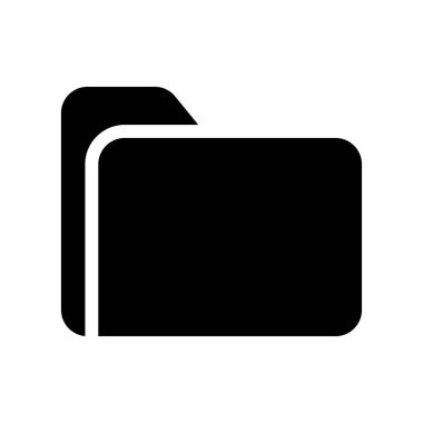 Dosya. Web simgesi basit illüstrasyon 