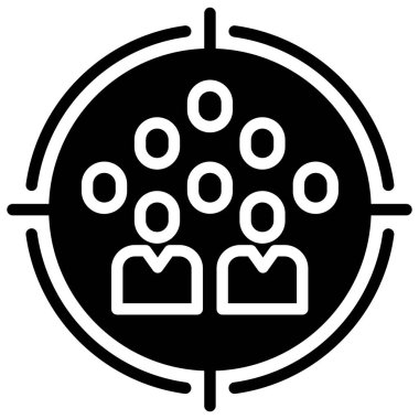 Basit kullanıcı arayüzü simgesi, vektör illüstrasyonu