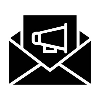 posta simgesi, vektör illüstrasyonu