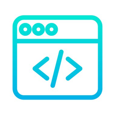 Web sayfası vektör simgesi