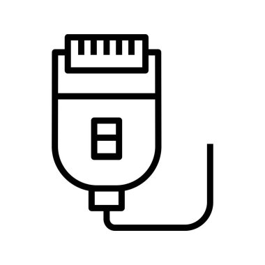 beyaz arkaplanda basit bir vektör simgesi