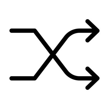 vektör ok simgesi, projeniz için yön sembolü