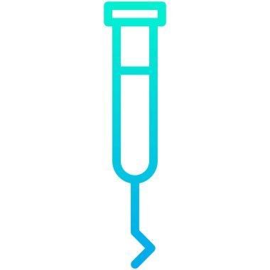 Beyaz arkaplanda basit vektör simgesi