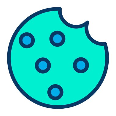 çerez vektör simgesi