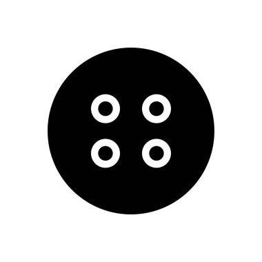 Bowling ikonu vektör illüstrasyonu