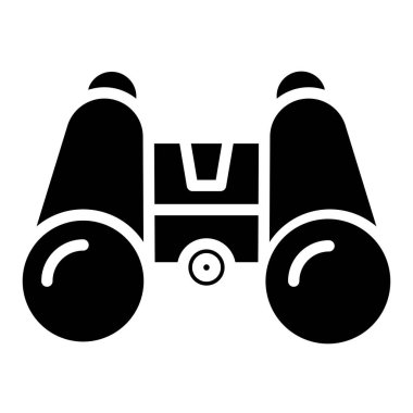 Dürbün. Web simgesi vektör illüstrasyonu