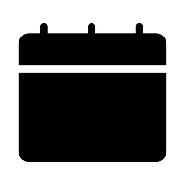 Takvim simgesi, vektör çizimi