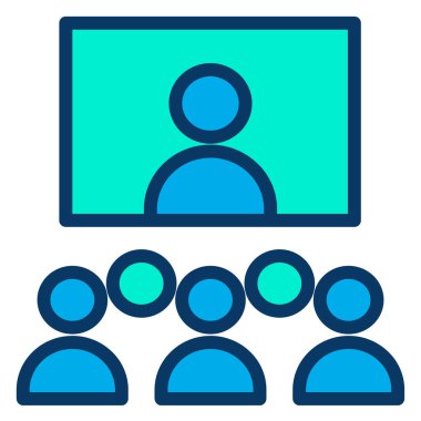 iş insanları vektör simgesi