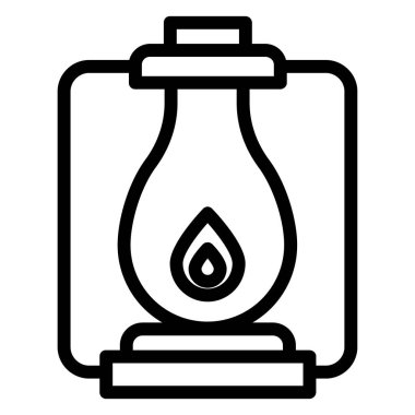 lamba basit simgesi, vektör çizim