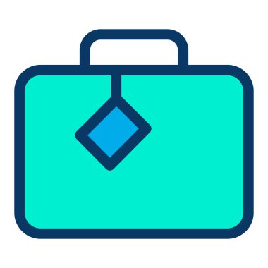 Seyahat simgesi, vektör illüstrasyonu