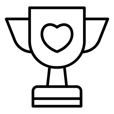 Ödül. Web simgesi basit illüstrasyon