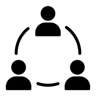 Basit UI profili simgesi, vektör illüstrasyonu