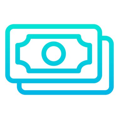 Para için. Web simgesi basit illüstrasyon 