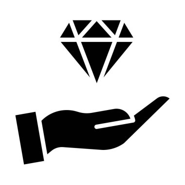 Yatırım vektör satırı simgesi