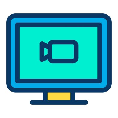 bilgisayar simgesi, vektör illüstrasyonu