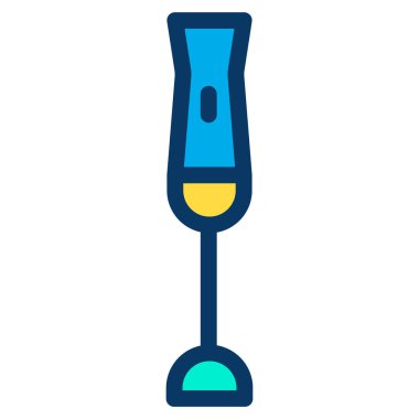 El blenderi. Web simgesi basit tasarım