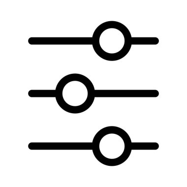 Web simgesi ayarlama, illüstrasyon vektör