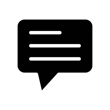 Sohbet kavramı basit sanat vektörü illüstrasyonu 