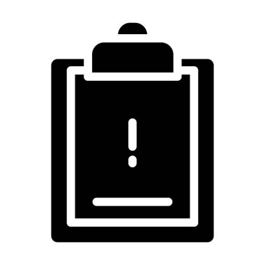 Bilgi panosu. Web simgesi basit illüstrasyon