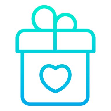 hediye kutusu vektör illüstrasyonu