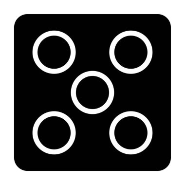 Oyun kolu. Web simgesi basit illüstrasyon