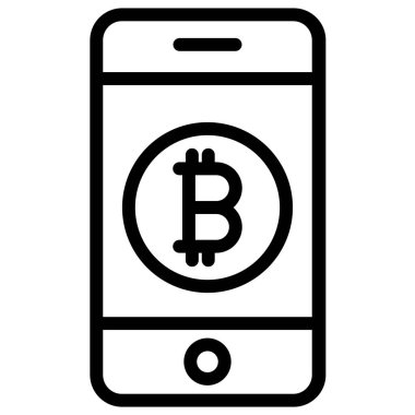 Mobil bankacılık. Basit resimleme