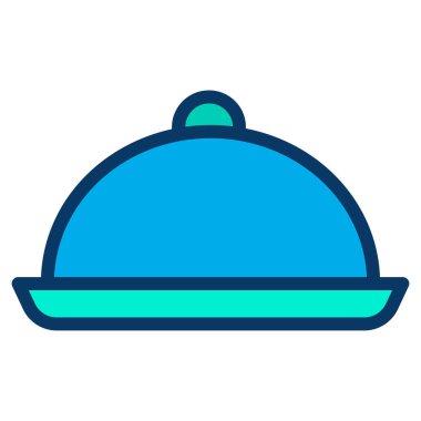 cloche simgesi, vektör illüstrasyonu