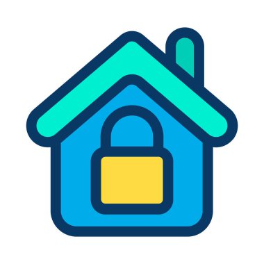 basit ev simgesini, vektör çizim