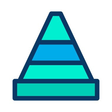 Koni simge vektör çizim