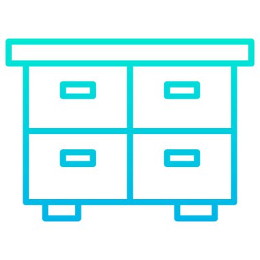 Kostüm simgesi vektör illüstrasyonu