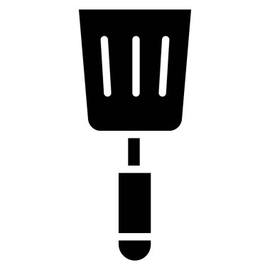 Spatula. Web simgesi basit tasarım