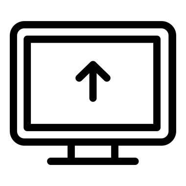 bilgisayar simgesi, vektör illüstrasyonu