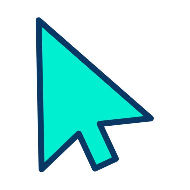 imleç simgesi vektör illüstrasyonu